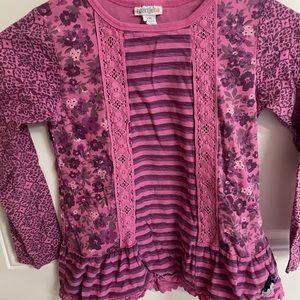 Naartjie girls long sleeve tee size 8